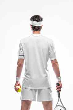 网球球员白色背景体育押注应用程序下载照片广告网球杂志新闻网站广告牌社会网络