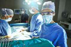 他们团队世界类外科医生外科医生操作房间