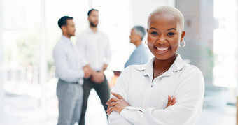 脸业务黑色的女人骄傲快乐公司值任务包容文化办公室工作场所企业微笑非洲员工工人愿景目标笑