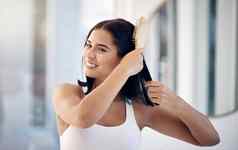 头发刷浴室女人首页刷牙发型头发的护理治疗镜子健康奢侈品女化妆品洗发水角蛋白头房子