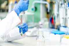 生化测试实验室物质玻璃测试管