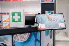 空健康护理设施装备显示药店增加了
