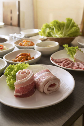 朝鲜文食物