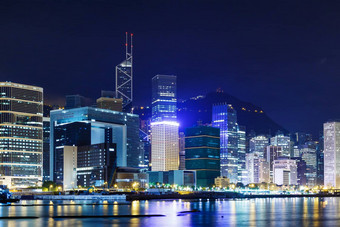 在香港香港<strong>企业建筑</strong>海岸线