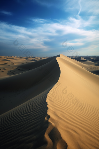 宏伟的沙漠风光高清摄影浪漫经典