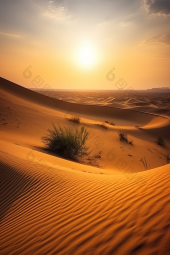 宏伟的沙漠风光高清摄影经典岩层
