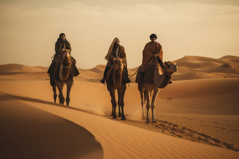 宏伟的沙漠风光高清摄影浪漫沙子