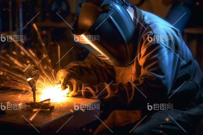 焊接焊工工作劳动技术图片-包图网