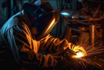 焊接焊工工作工人作业