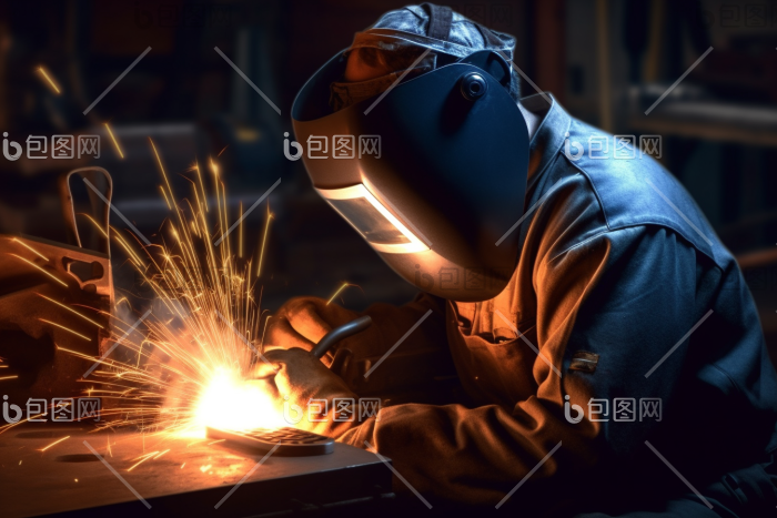 焊接焊工工作工人技术图片-包图网
