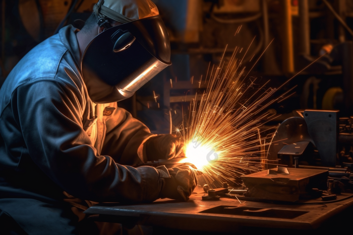 焊接焊工工作劳动工人