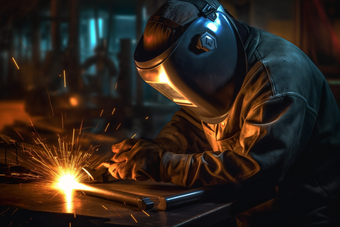 焊接焊工工作技术蓝领