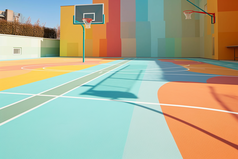 室外篮球场高清摄影图20