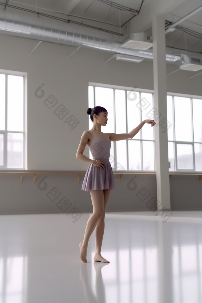 芭蕾舞蹈房教室舞房