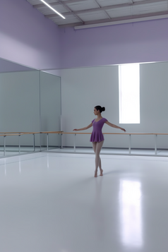 芭蕾舞蹈房摄影图2