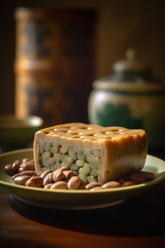 传统美食绿豆糕高清摄影图23