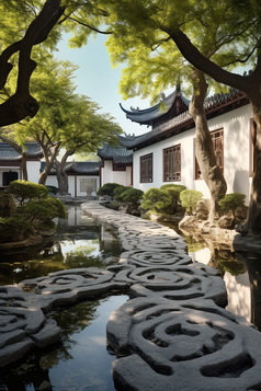 中式园林建筑摄影图19