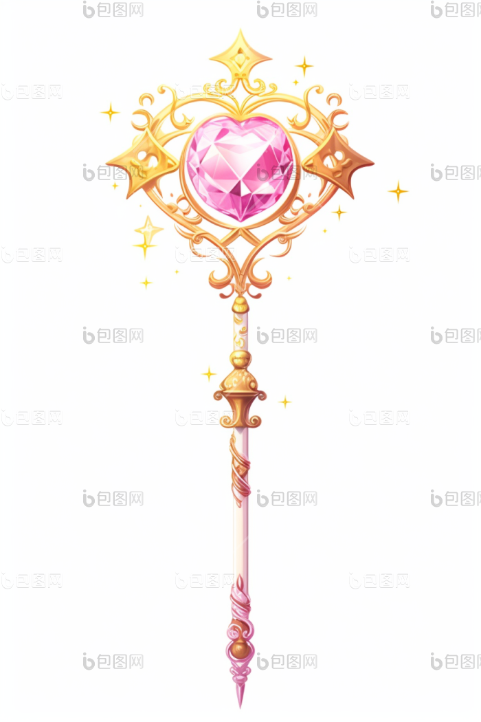 魔法棒魔杖女王png下载-包图网