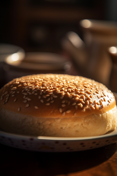 传统美食芝麻饼高清摄影图14