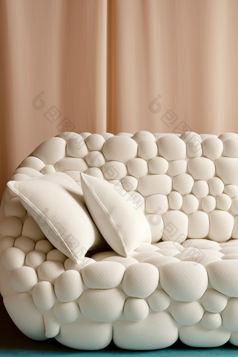 现代风客厅沙发一角白色装潢
