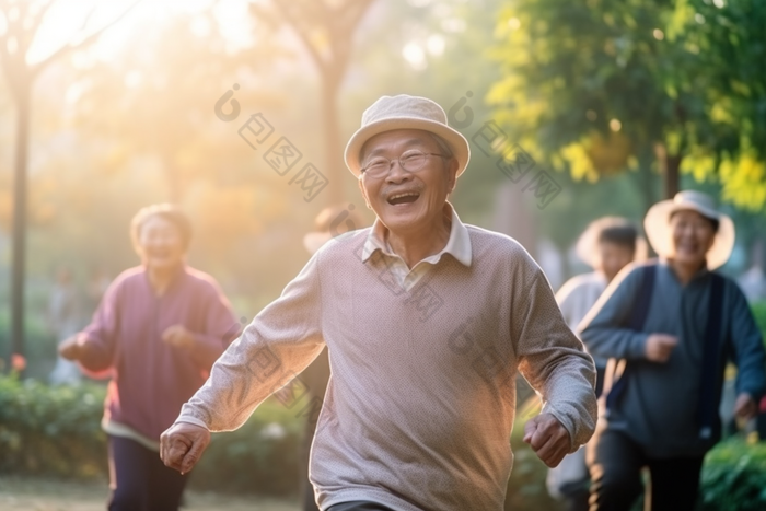 老年人休闲锻炼身体健康运动