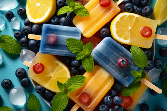 水果味夏天清凉冰棒