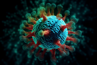 病毒及癌细胞微观摄影图14

