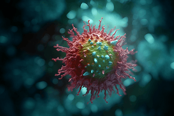 病毒及癌细胞微观摄影图13
