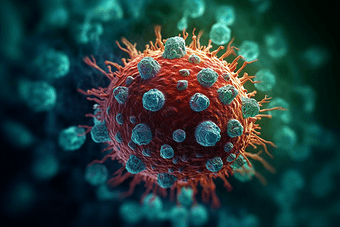 病毒及癌细胞微观摄影图10