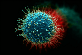 病毒及癌细胞微观摄影图16
