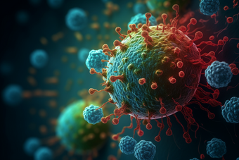 病毒及癌细胞<strong>微观</strong>摄影图2
