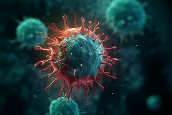病毒及癌细胞微观摄影图8
