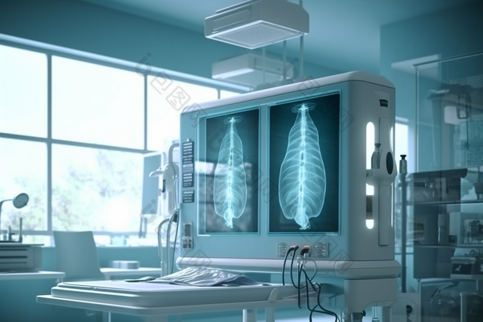 未来医疗成像肺部X光设备摄影图37