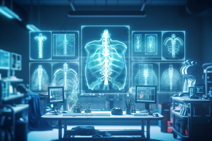 未来医疗成像肺部X光设备摄影图41