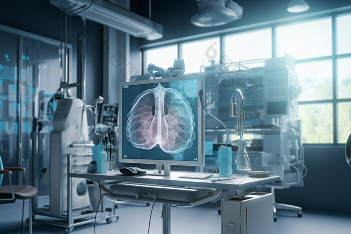 未来医疗成像肺部X光设备摄影图30