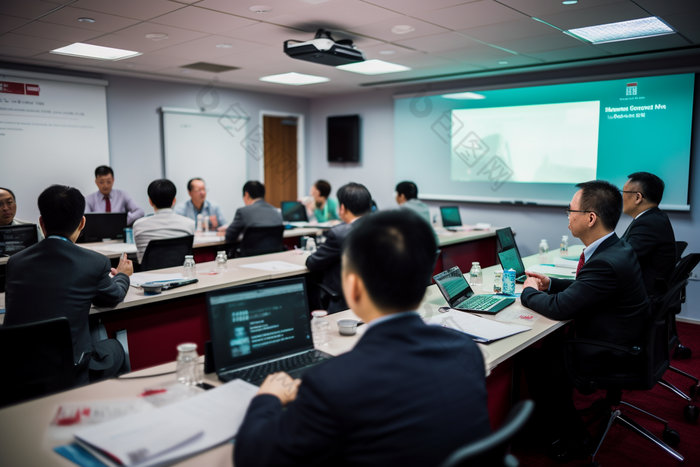 摄公司多人会议商务摄影图图片-包图网