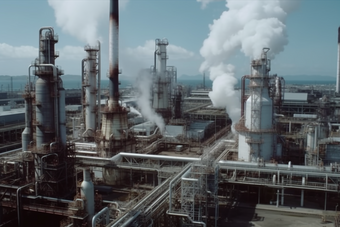 工业化工厂外景摄影图45