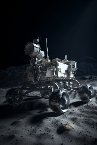 外太空的探测车<strong>月球</strong>设备