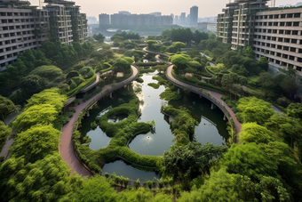 城市园林规划环艺自然