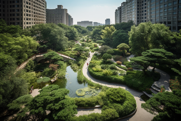 城市园林规划规划空气