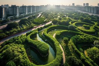 城市园林规划环境艺术空气
