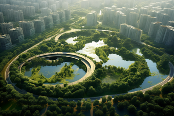 城市<strong>园林规划</strong>绿植环境艺术