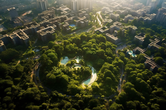 城市园林规划未来规划自然