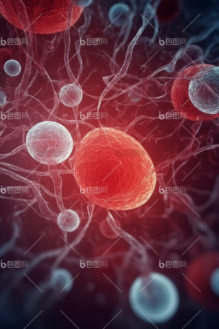 人体内部游离的神经细胞生物医疗高清图片下载-包图网