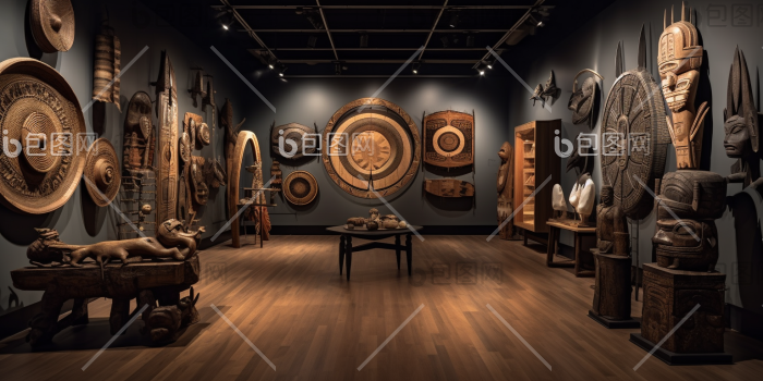 博物馆历史文物展览考古古迹高清图片下载-包图网