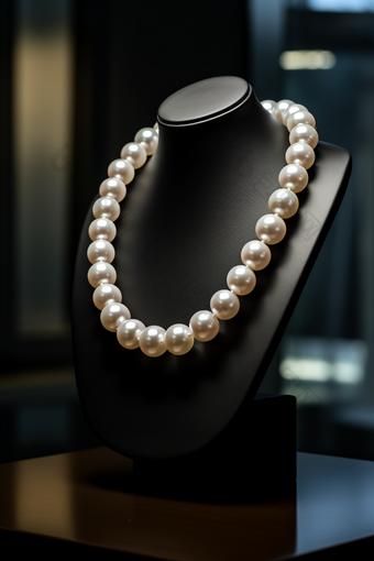 高级<strong>珠宝项链</strong>展示商品珍珠