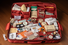医疗包工具绷带摄影图33