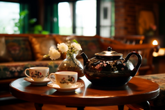 复古精美陶瓷茶具摄影图18