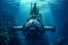 水下机器人潜艇摄影图34