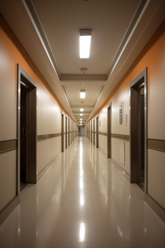 干净的医院走廊摄影图43